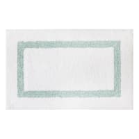 Providence Sea Green Racetrack Design Bath Rug, 20x30