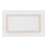Providence Tan Racetrack Design Bath Rug, 20x30