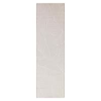 (E494) Found & Fable Cream Palm Bay Leaves Outdoor Runner, 2x7