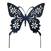Silhouettes Yard Stake, Butterfly