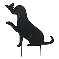 Silhouettes Yard Stake, Dog