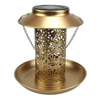 Bronze Solar Mesh Bird Feeder, 8"