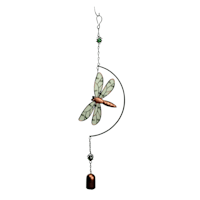 Dragonfly Garden Wind Chime, 22.4"