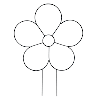 Silhouettes Garden Trellis, Flower