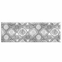 Cook N' Comfort Grey Medallion Kitchen Runner, 20x55