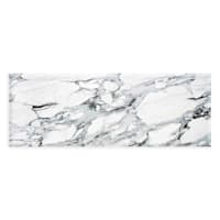 Cook N' Comfort Grey Marbled Kitchen Runner, 20x55