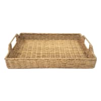 Natural Rattan Rectangle Tray