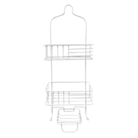 White Steel Shower Caddy