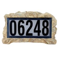 Solar Beige Rock Address Light
