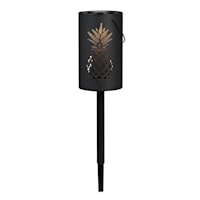 Solar Laser Cut Pineapple Lantern Pathway Light