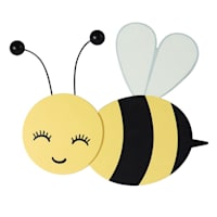 Tiny Dreamers Bee Wall Art, 15x12