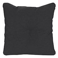 Crosby St. Sorvino Ash Premium Outdoor Tufted Back Cushion