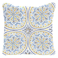 Castille Multicolor Outdoor Tufted Back Cushion