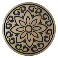 Round Tile Outdoor Garden Stepping Stone, 12"