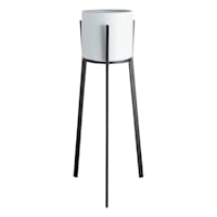 Metal Flower Planter Stand, Large