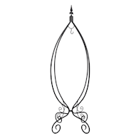 Tulip Foldable Plant Stand, 47.5"