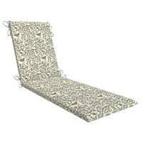 Honeybloom Endive Floral Basic Outdoor Chaise Lounge Cushion