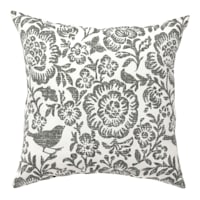 Honeybloom Endive Floral Square Outdoor Throw Pillow, 16"
