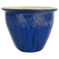 Vegas Blue Outdoor Planter, Large