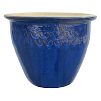 Vegas Blue Outdoor Planter, Small