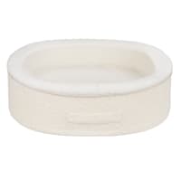 White Oval Pet Cuddler, Small