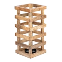 Wooden Slats Lantern, 13"