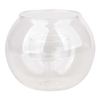 Glass Tealight Candle Holder, 3.4"