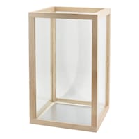 Wood Lantern, 16"