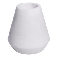 White Marble Tealight Candle Holder, 4"