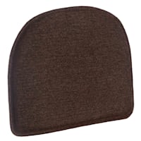2-Pack Gripper Carnival Chocolate Chair Cushions