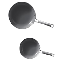 Calphalon Classic 2-Piece Oil-Infused Ceramic Fry Pan Set