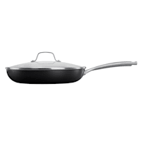Calphalon Classic Oil-Infused Ceramic Fry Pan with Cover, 12"