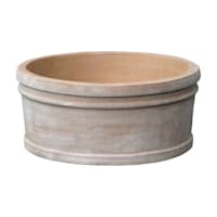 Honeybloom Indoor Terracotta Bowl Planter, 13.8"