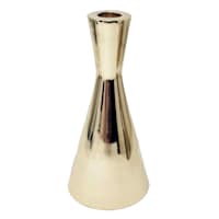 Crosby St. Gold Beaker Taper Candle Holder, 8"