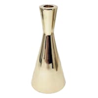 Crosby St. Gold Beaker Taper Candle Holder, 10"