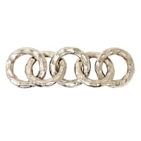 Found & Fable Aluminum 5-Link Chain Decor, 13x4