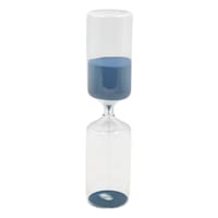 Blue Sand Hourglass, 10"