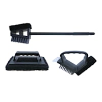 3-Piece Safe Scrub Grill Brush Set