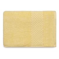 Tiny Dreamers Yellow Cotton Bath Towel, 30x54