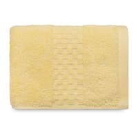 Tiny Dreamers Yellow Cotton Hand Towel, 16x28