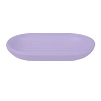 Tiny Dreamers Purple Plastic Soap Dish, 5.3"