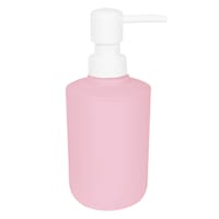Tiny Dreamers Pink Plastic Soap Dispenser, 6.7"