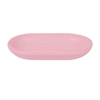 Tiny Dreamers Pink Plastic Soap Dish, 5.3"