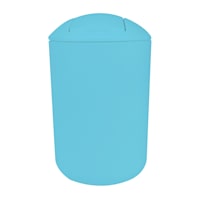 Tiny Dreamers Light Blue Plastic Trash Can, 6l