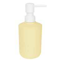 Tiny Dreamers Yellow Plastic Soap Dispenser, 6.7"