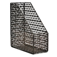Metrix Black Laser Cut Magazine File Holder