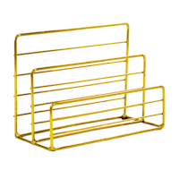 Marlon Harvest Gold Wire Ceramic Letter Sorter