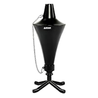 Black Conical Table Torch, 12"