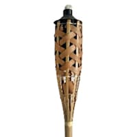 Woven Bamboo Ground Torch