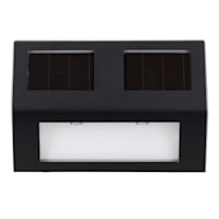 2-Lumen Solar Black Deck Light